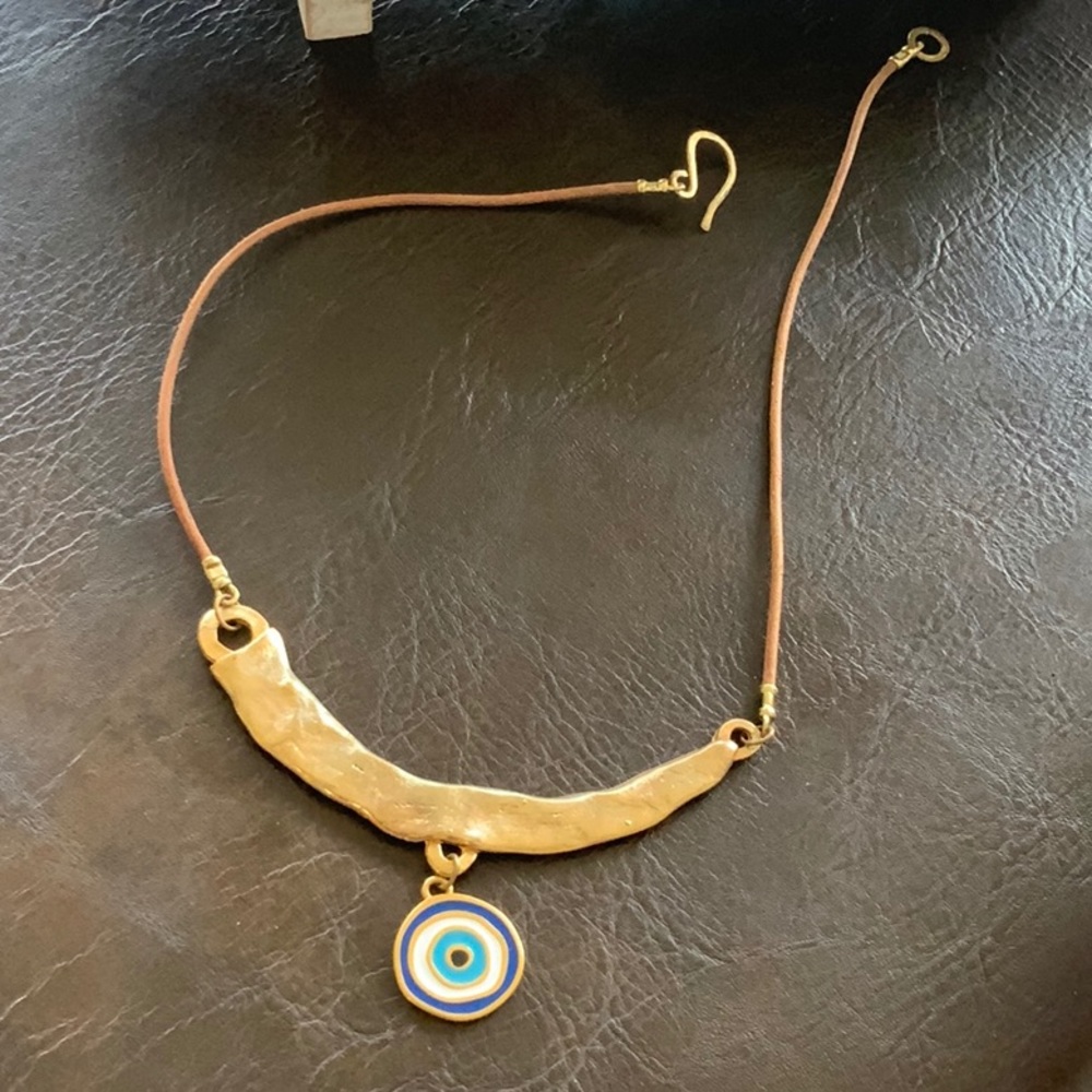 Handcrafted necklace.